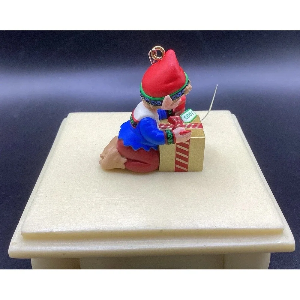 Lot Of 5 Vintage Hallmark Keepsake Christmas Ornaments Animals In Original Boxes